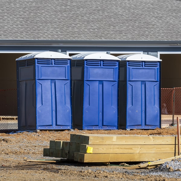 how do you ensure the portable restrooms are secure and safe from vandalism during an event in Saco Montana